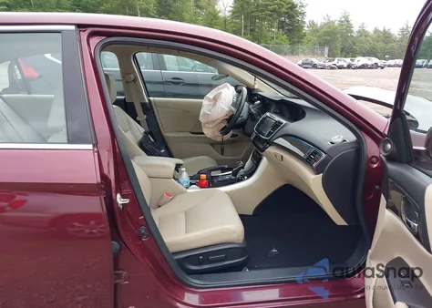 2016 Honda Accord Ex-L V-6 from USA, damaged, VIN 1HGCR3F87GA000696